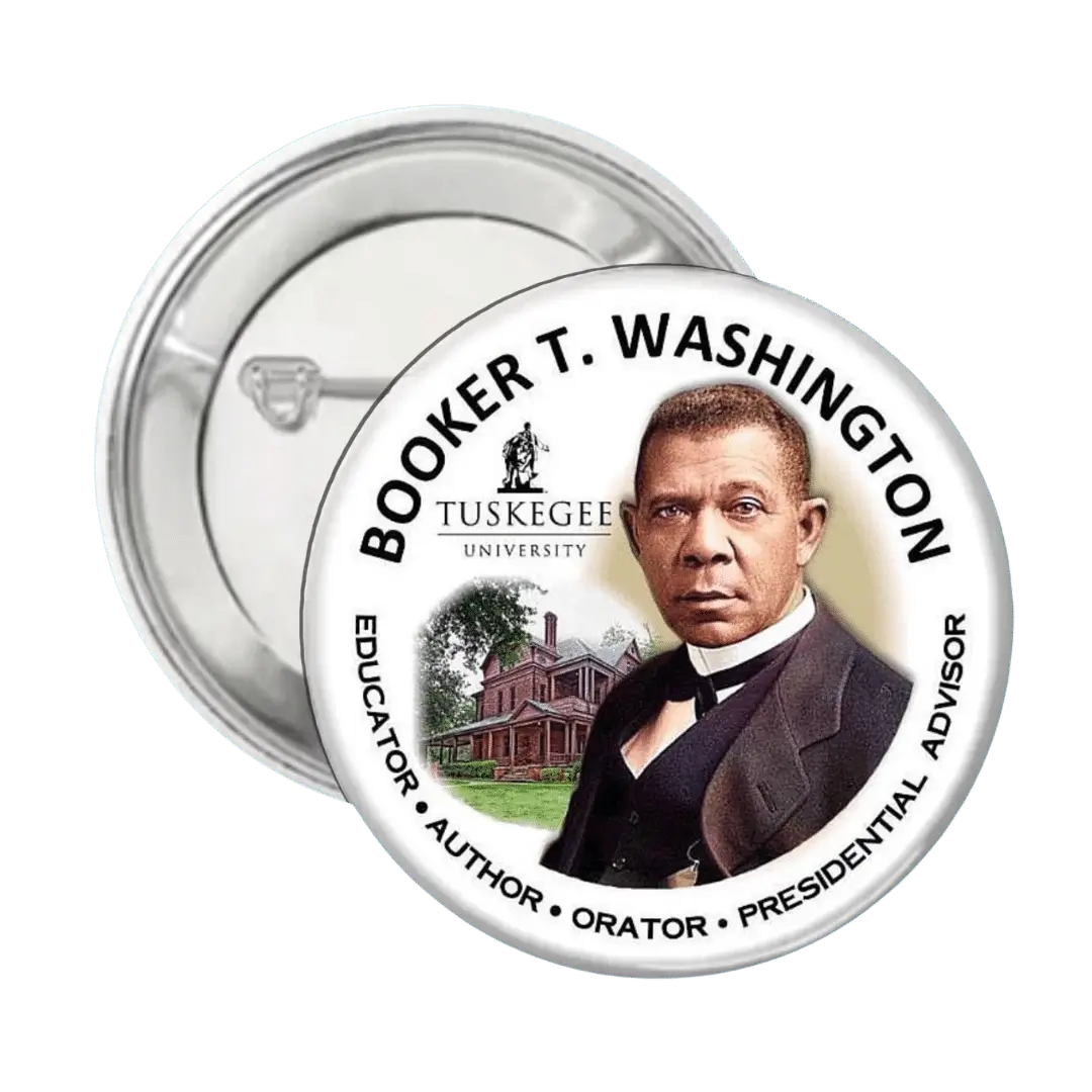Booker T. Washington - Button