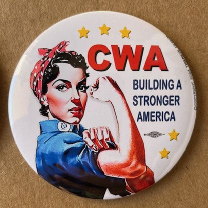 3" CWA Mirror Backed Rosie