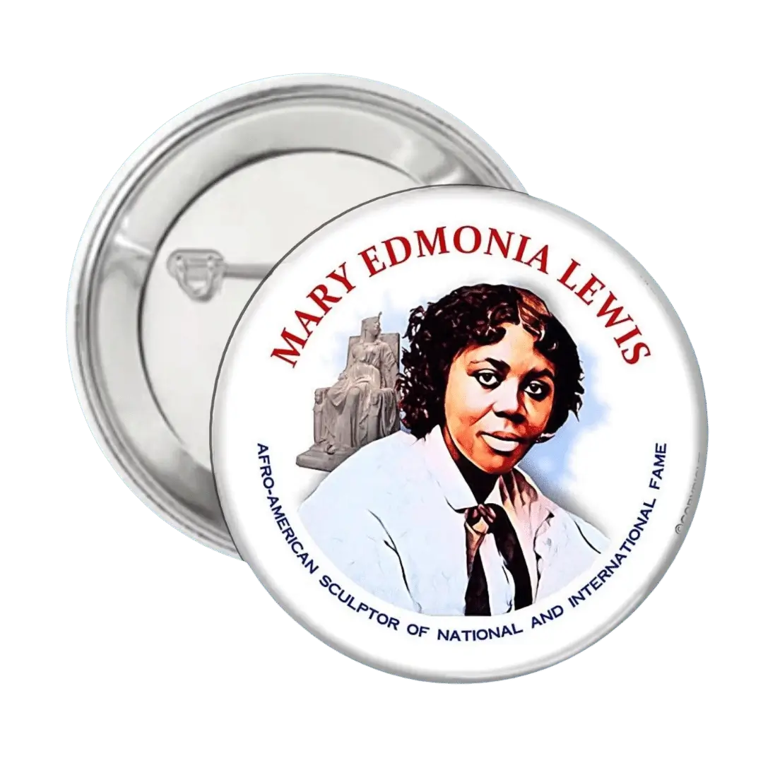 Mary Edmonia Lewis - Button