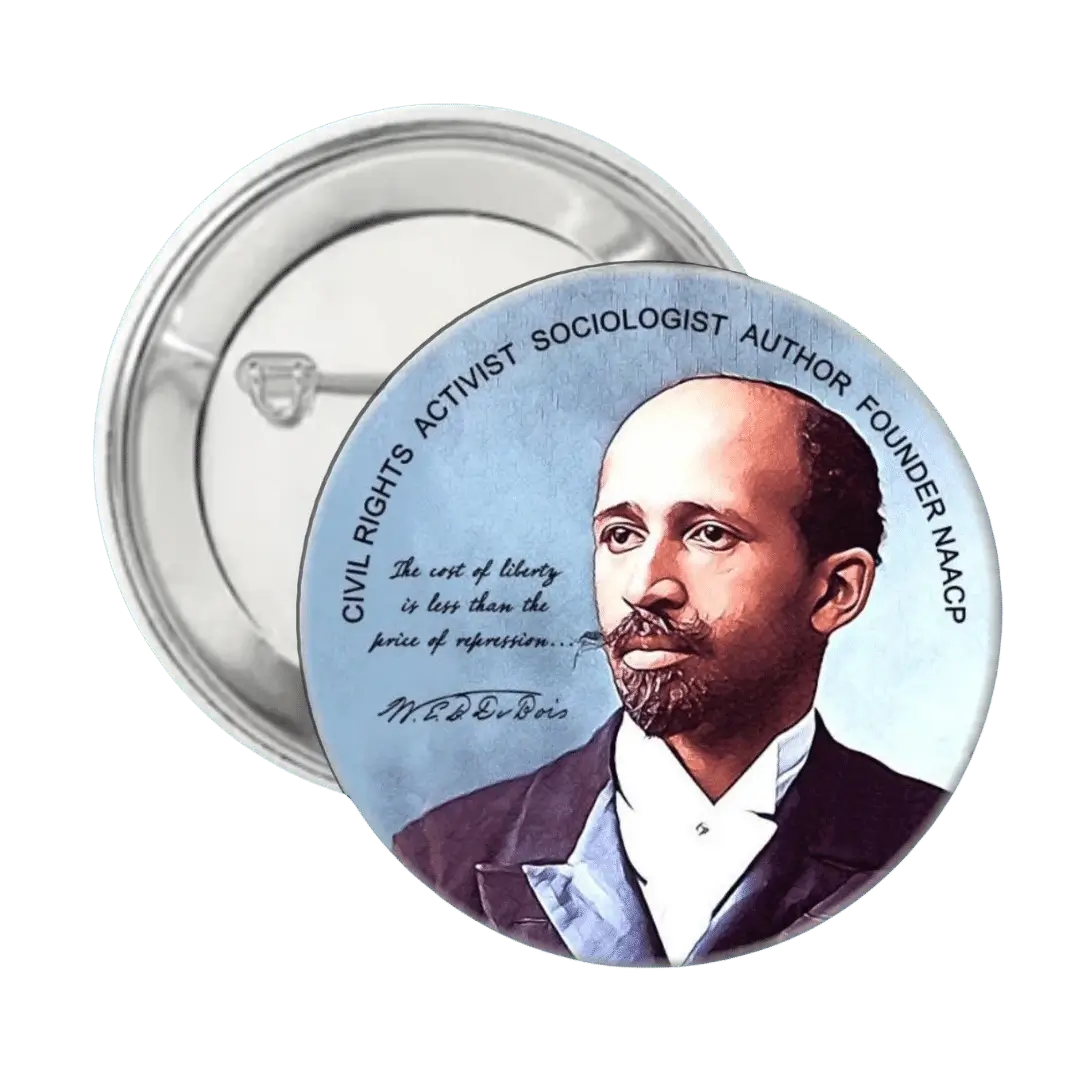 W.E.B. Dui Bois - Button