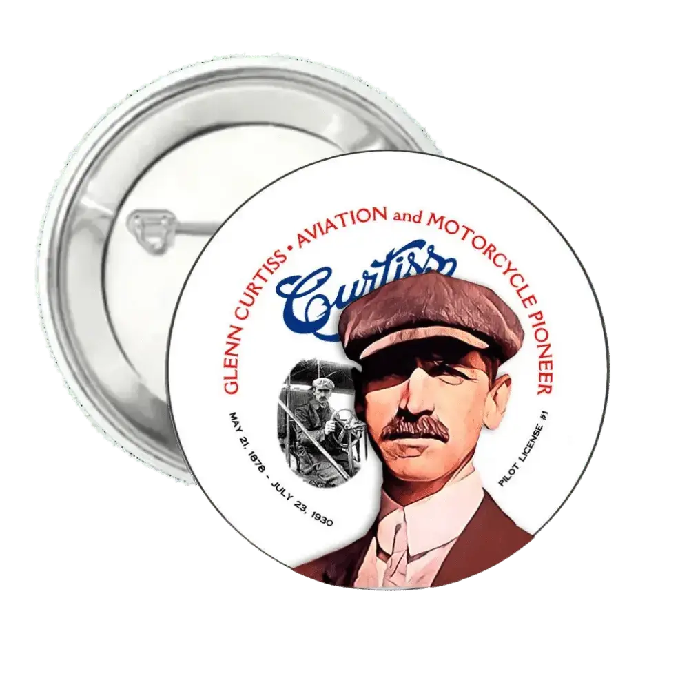 Glenn Curtiss | Pin-Back Button