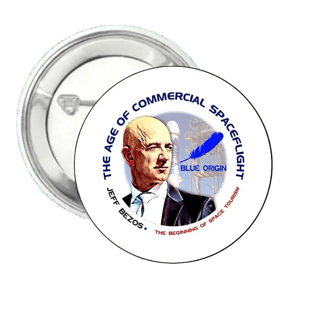 Jeff Bezos | Pin-Back Button
