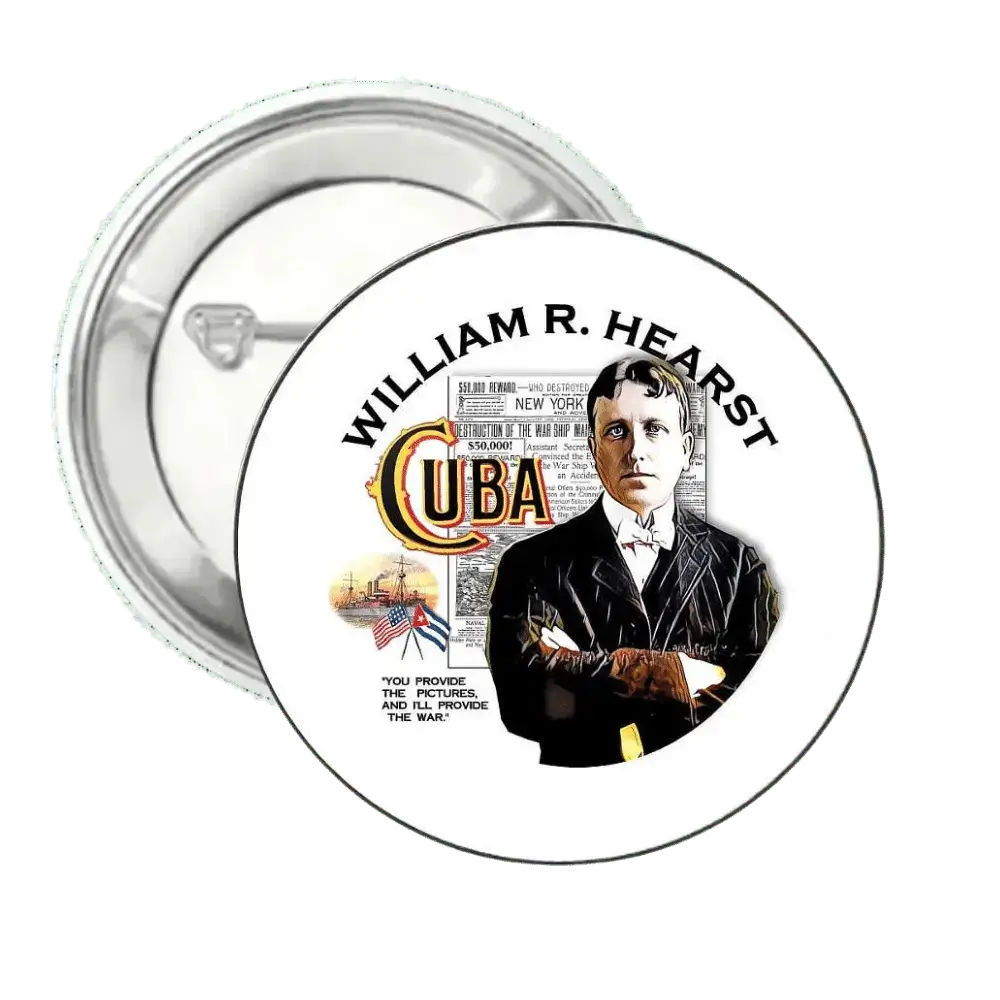 William R. Hearst | Pin-Back Button