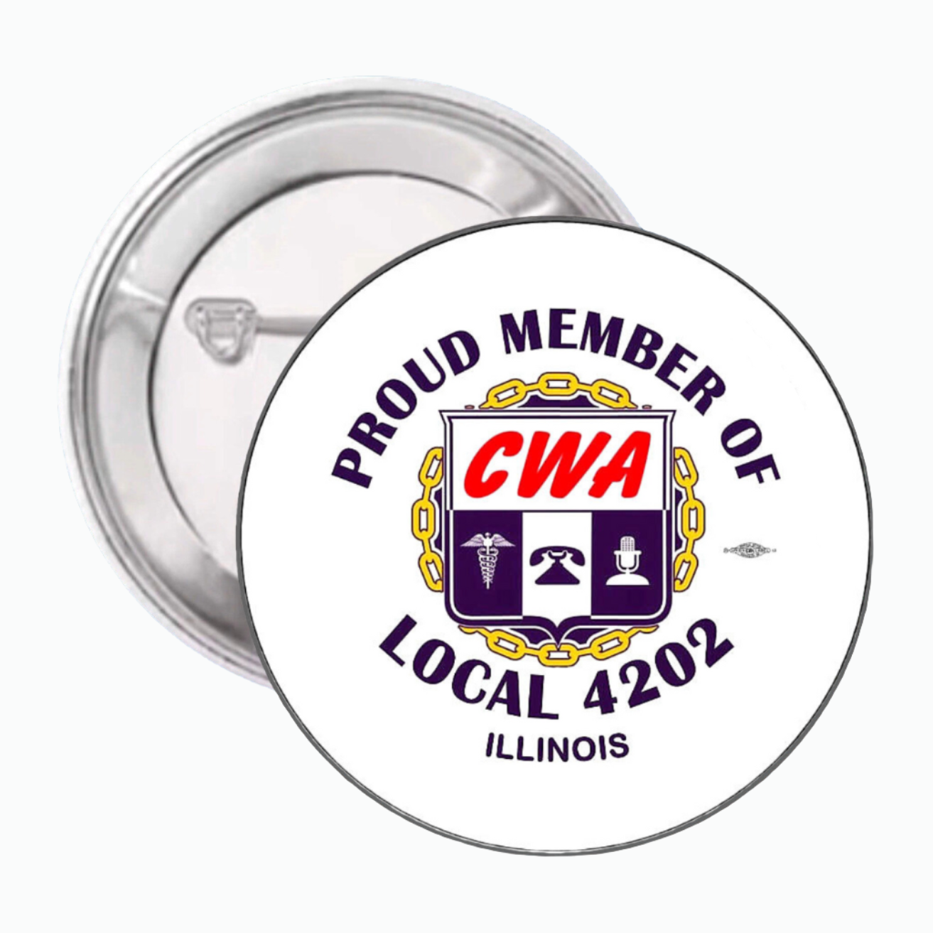 District 4 Local Of Choice | 3" Button