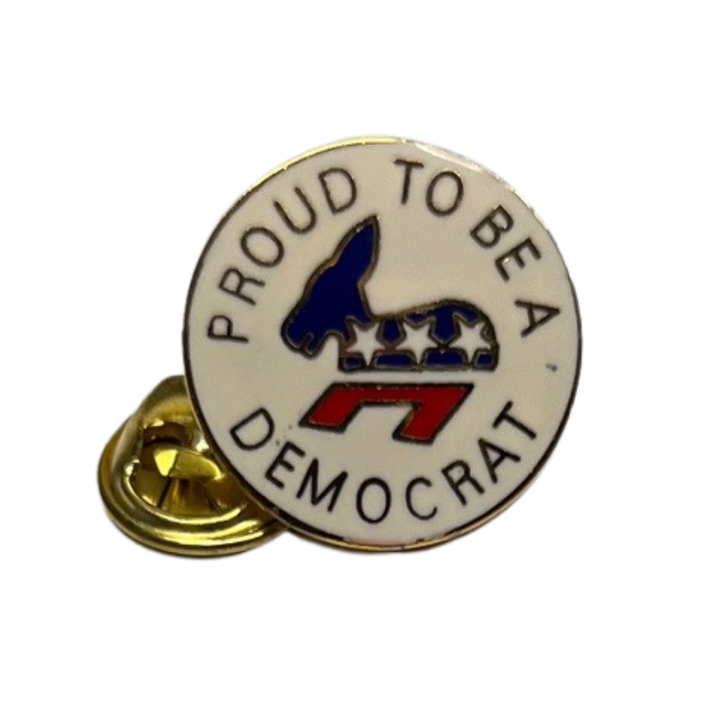 Democratic Donkey LIMITED || Lapel || Brooch || Variety