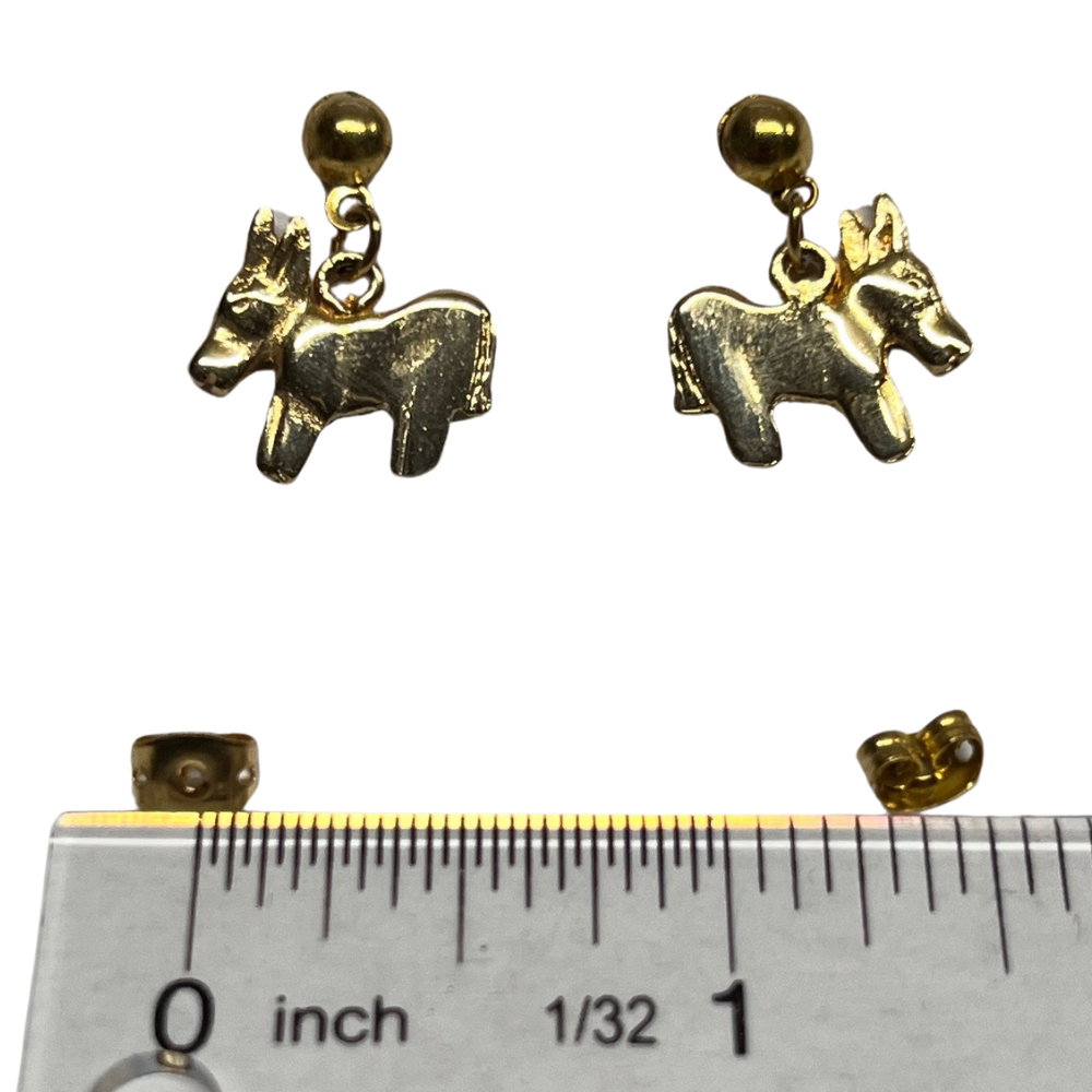 Democrat Donkey Earrings