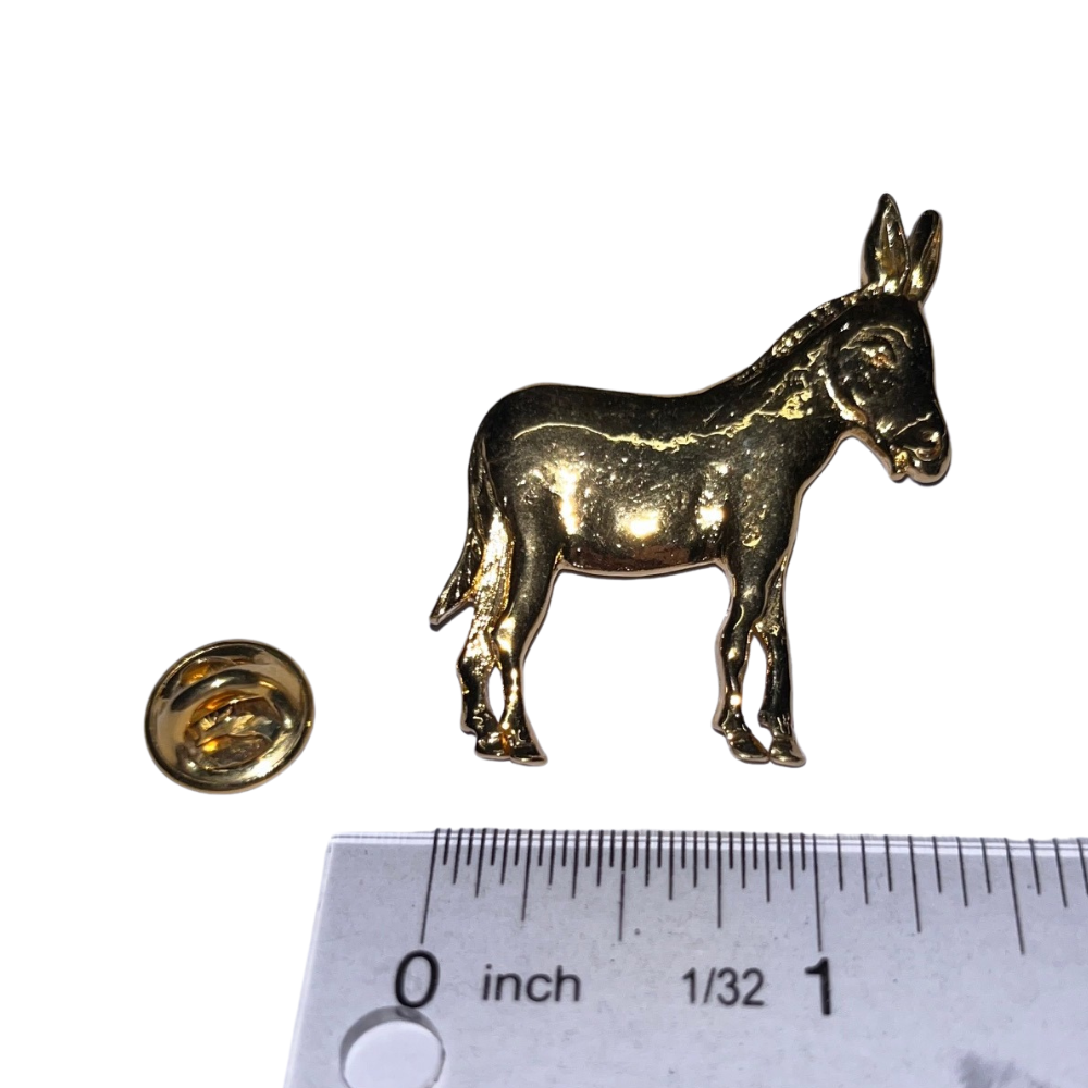 Democratic Donkey LIMITED || Lapel || Brooch || Variety