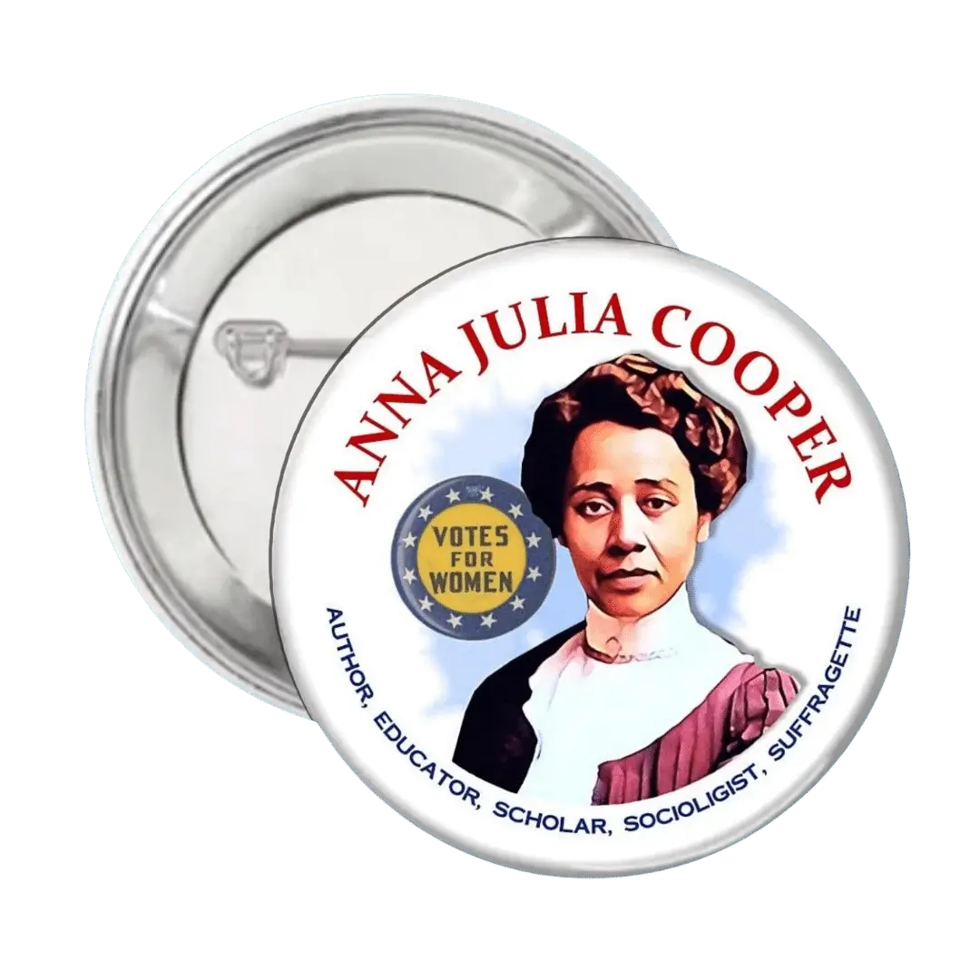 Anna Julia Cooper - Button