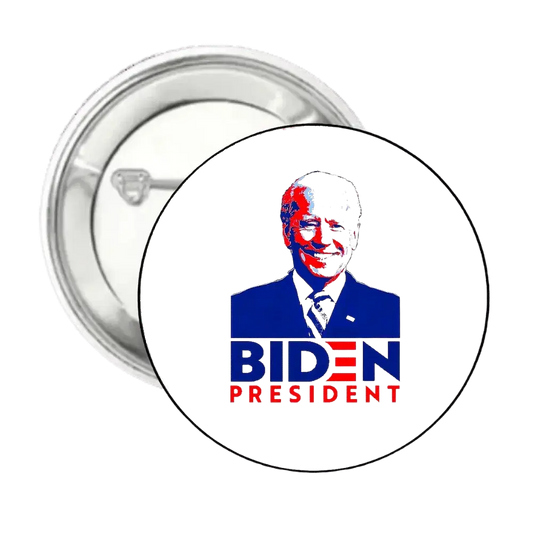 Biden President | Logo | Pin-Back Buttons
