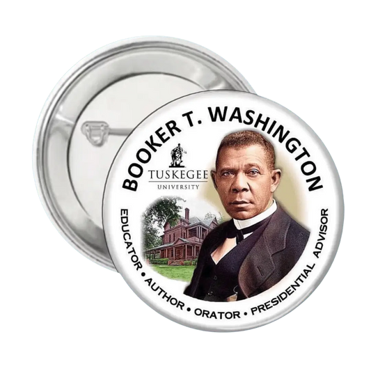 Booker T. Washington - Button