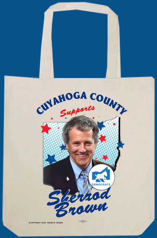 County Tote Bag | Supports Sherrod Brown | Tote Bag