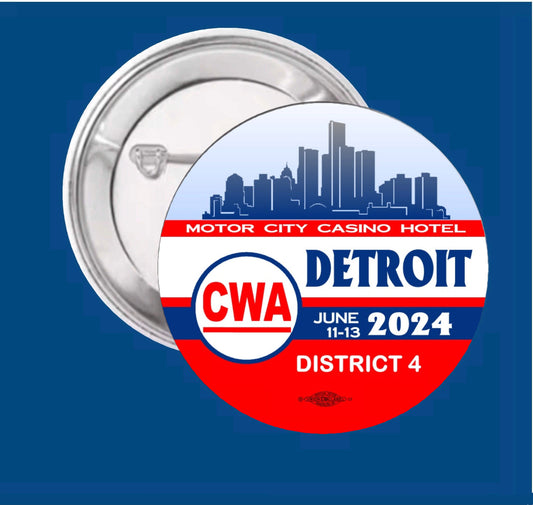 Detroit Motor City Casino Event | 3" Button