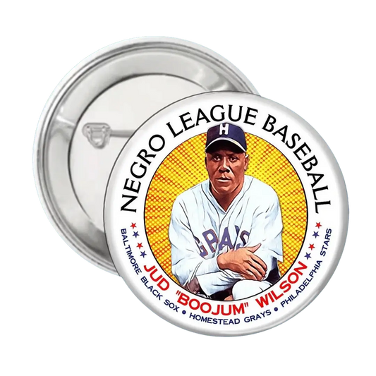 Jud "Boojum" Wilson - Negro League Baseball - Button