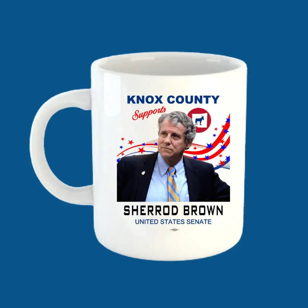 County Mug | Supports Sherrod Brown | Mugs