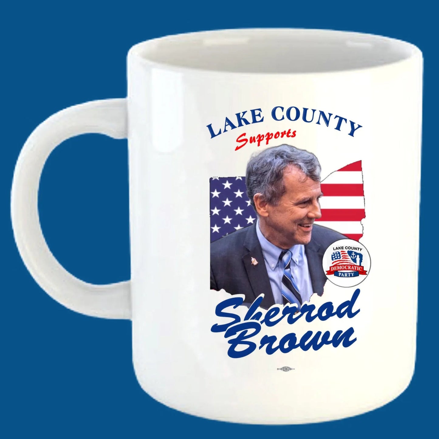 County Mug | Supports Sherrod Brown | Mugs