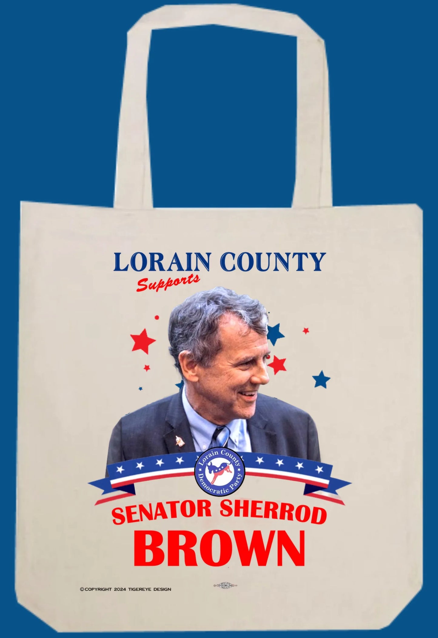 County Tote Bag | Supports Sherrod Brown | Tote Bag