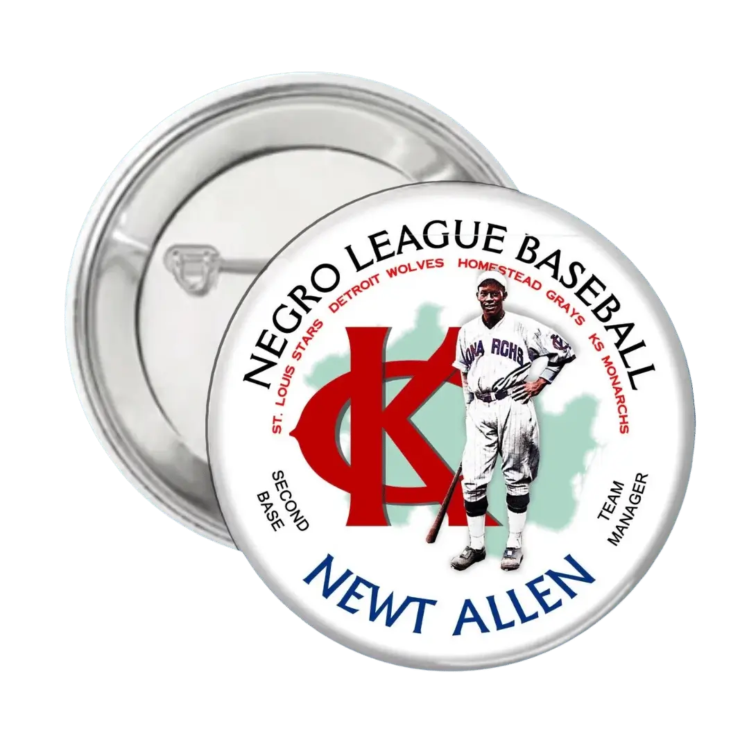 Newt Allen - Negro League Baseball - Button