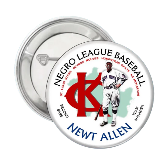 Newt Allen - Negro League Baseball - Button