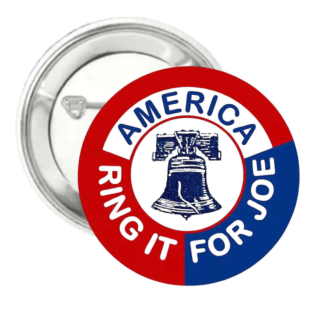 Ring It For Joe | Logo | Pin-Back Buttons