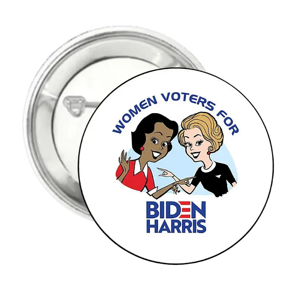 Women Voters for Biden Harris - Biden 2024 - Button