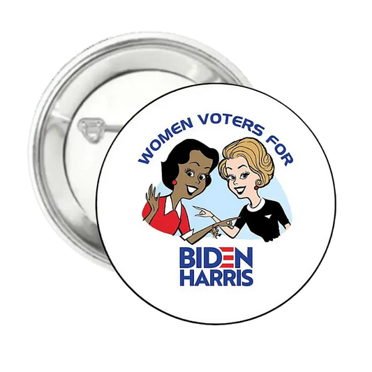 Women Voters for Biden Harris - Biden 2024 - Button