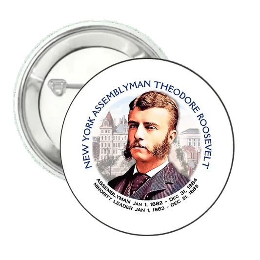 Theodore Roosevelt  | Pin-Back Button