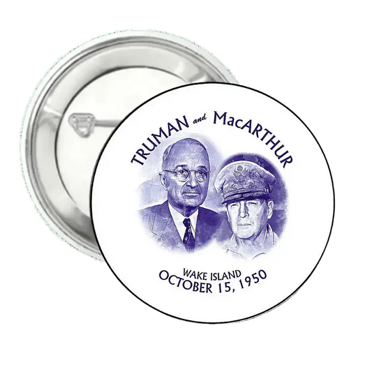 Truman And MacArthur | Pin-Back Button