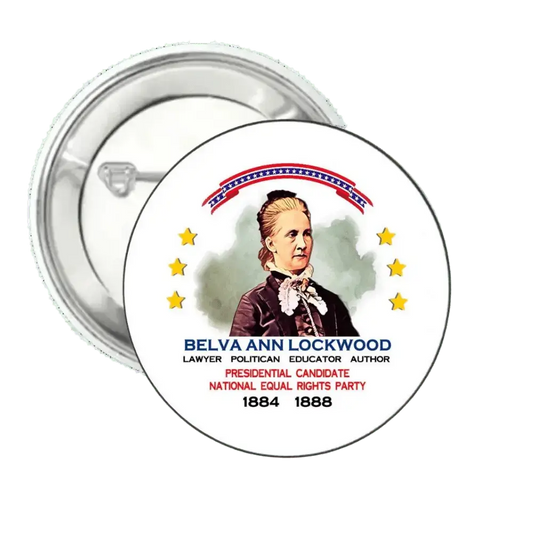 Belva Ann Lockwood | Pin-Back Button