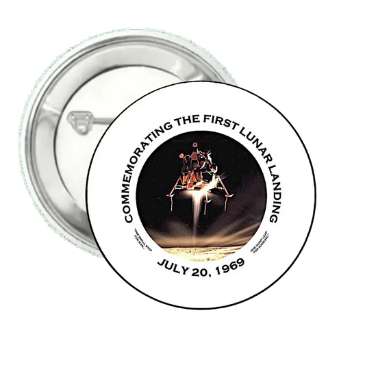 The First Lunar Landing | Pin-Back Button