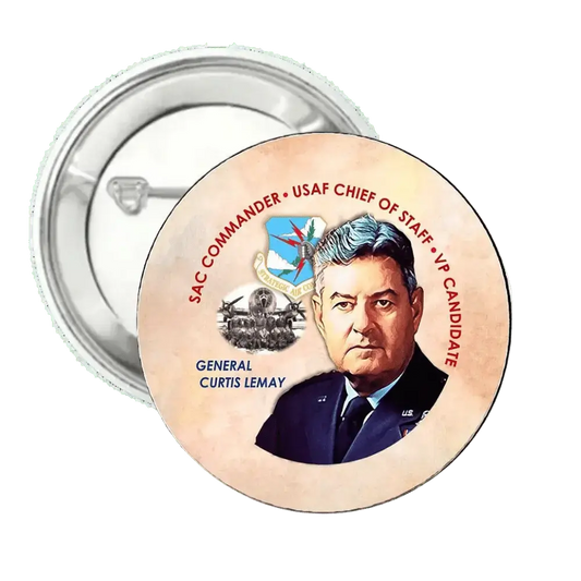 General Curtis Lemay | Pin-Back Button