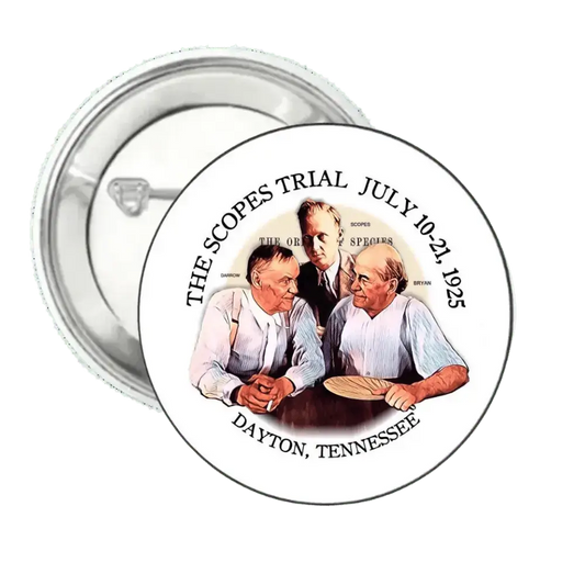 The Scopes Trial| Pin-Back Button