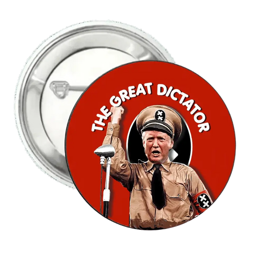 Dictator | Logo | Pin-Back Buttons