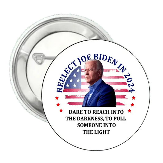 Reelect Joe | Logo | Pin-Back Buttons