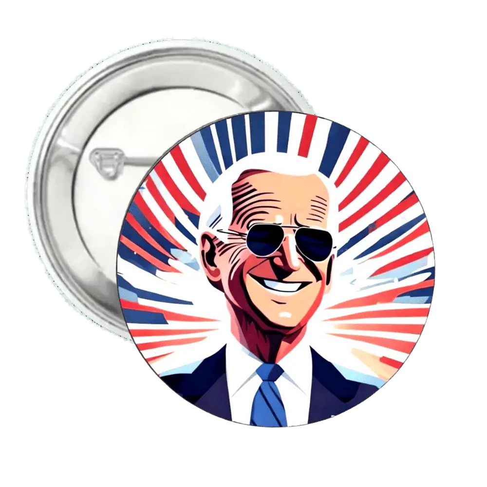 Biden  | Logo | Pin-Back Buttons