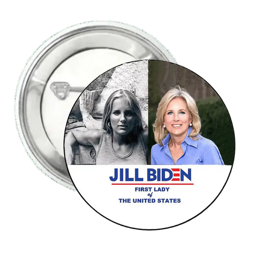 Jill Biden | Logo | Pin-Back Buttons