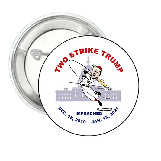 Two Strike Trump | Logo | Pin-Back Buttons