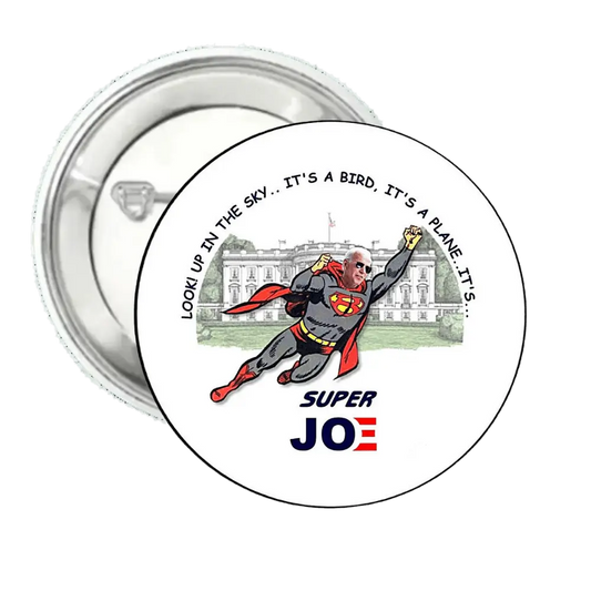 Super Joe | Logo | Pin-Back Buttons