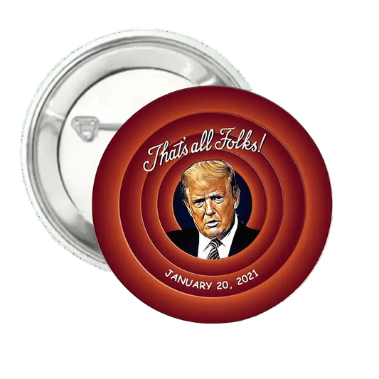 That's All Folks | Logo | Pin-Back Buttons