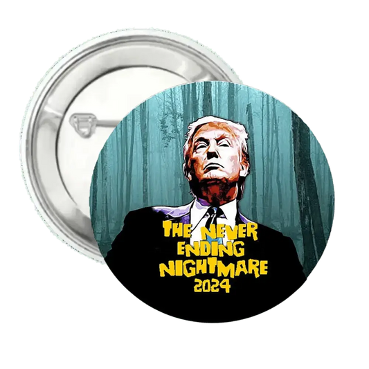 Never Ending Nightmare | Logo | Pin-Back Buttons